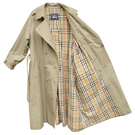 vintage burberry raincoats.